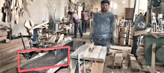 Werkstattbesitzer in Kabul